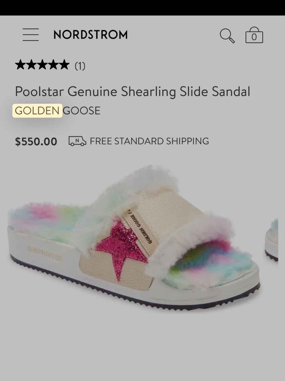 Golden Goose Slide Sandal